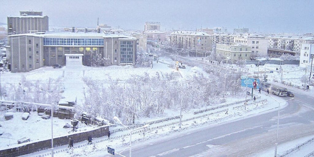 Os lugares mais frios do mundo 4 Yakutsk, Rusia