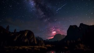Estrela cadente realiza desejos