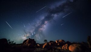 Estrela cadente realiza desejos
