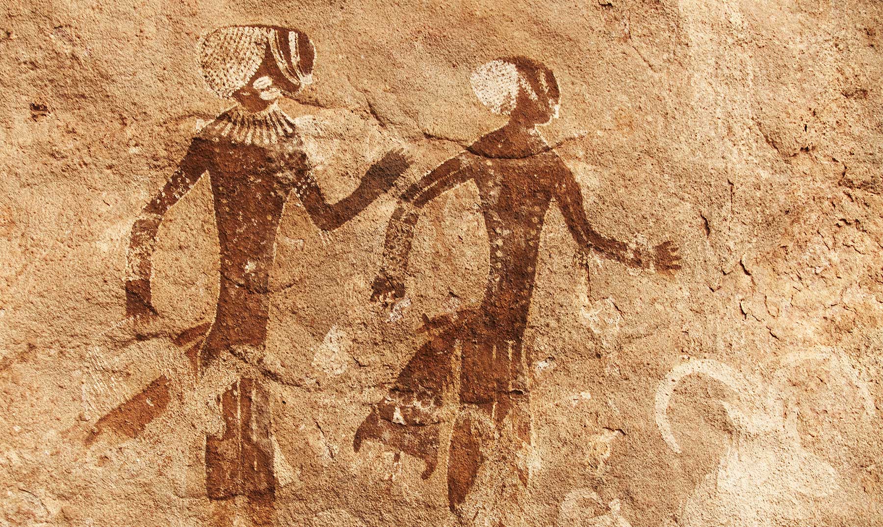 As misteriosas pinturas de Tassili |  Houve contato extraterrestre?