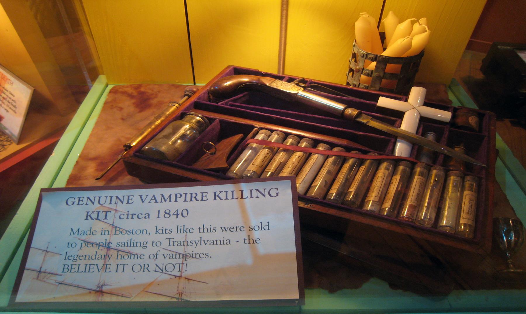 Do que os vampiros têm medo?